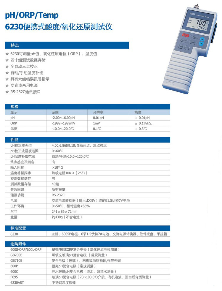 任氏6230便携PH-ORP计参数.jpg